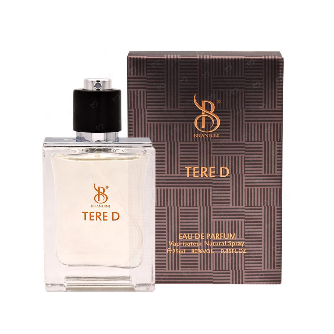 ادوپرفیوم مردانه برندینی مدل Tere d حجم 25 میلی لیتر ادوپرفیوم مردانه برندینی مدل Tere d حجم 25 میلی لیتر