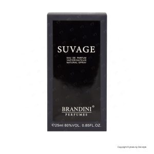 ادوپرفیوم مردانه برندینی مدل Suvage حجم 25 میلی لیتر