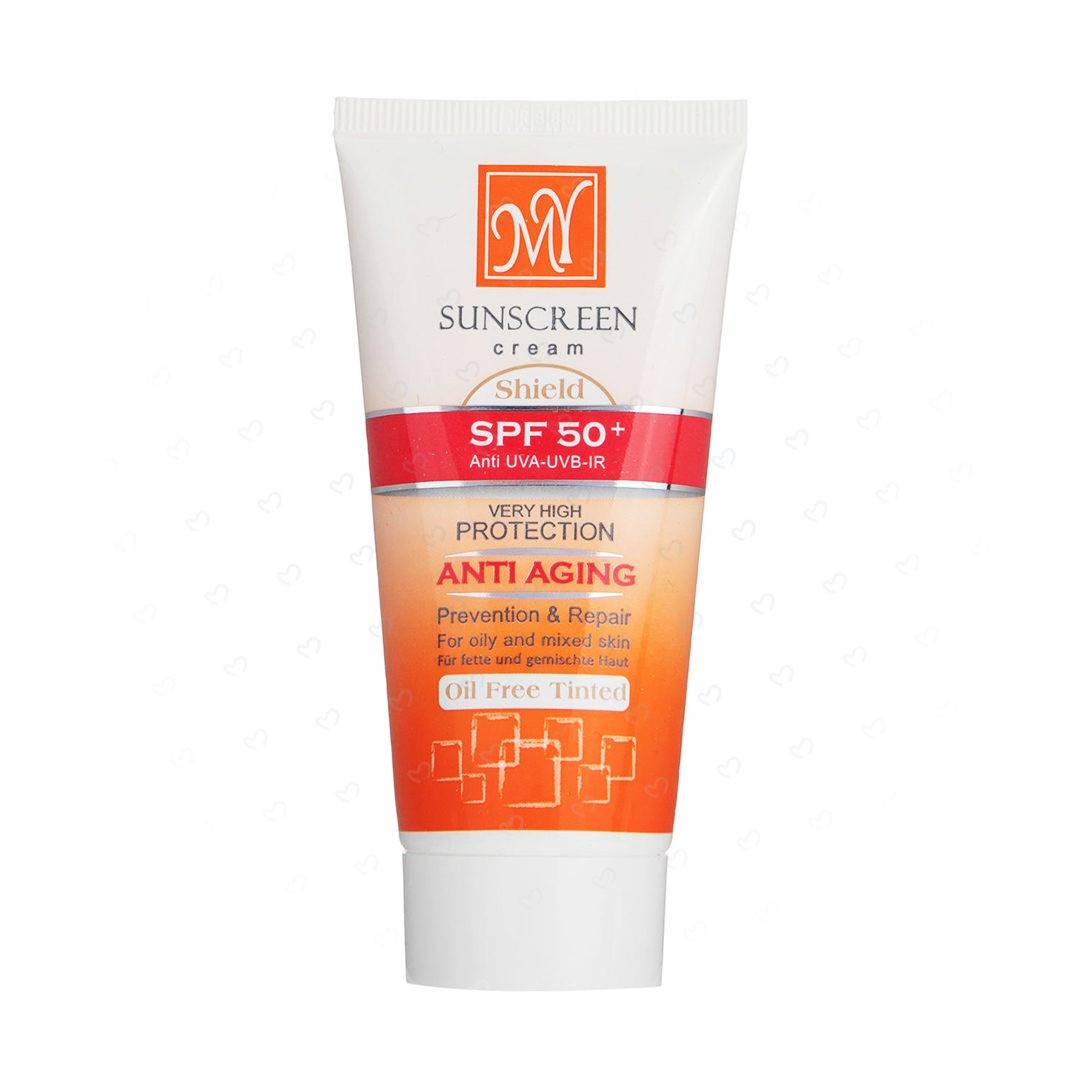 کرم ضد آفتاب مای رنگی طبیعی SPF 50 فاقد چربی حجم 50 میلی لیتر کرم ضد آفتاب مای رنگی طبیعی SPF 50 فاقد چربی حجم 50 میلی لیتر