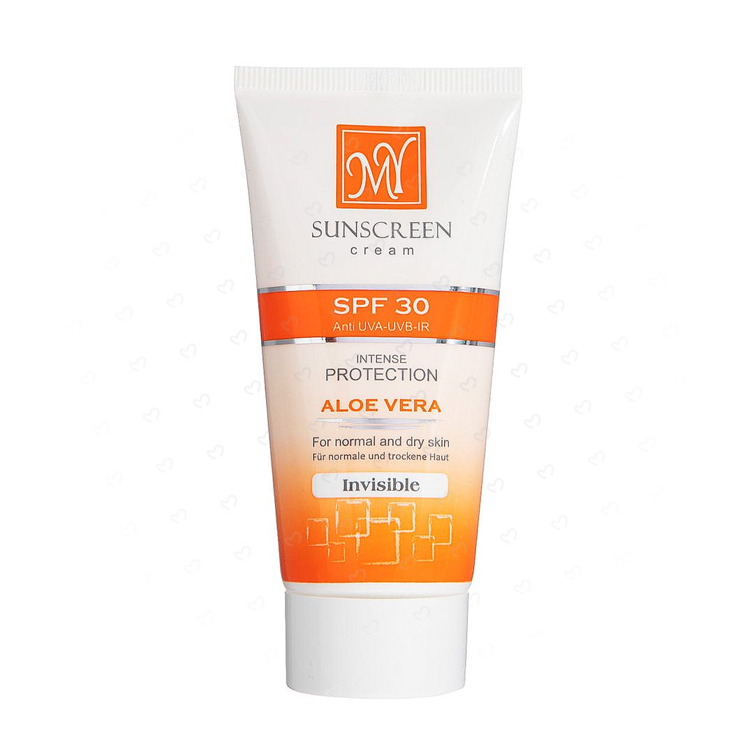 کرم ضد آفتاب مای بدون رنگ SPF30 حجم 50 میلی لیتر