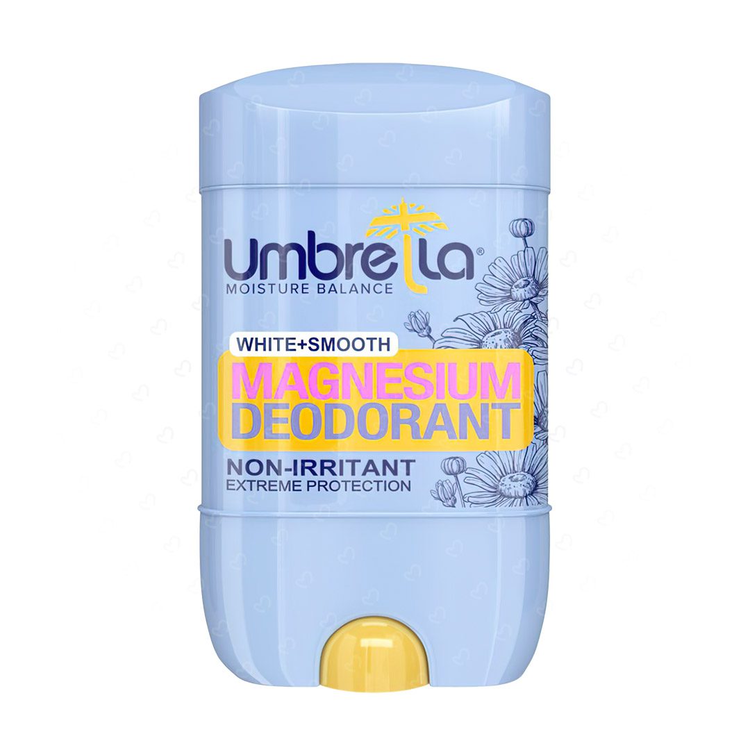 استیک ضد تعریق زنانه آمبرلا مدل White + Smooth حجم 75 میلی لیتر استیک ضد تعریق زنانه آمبرلا مدل White + Smooth حجم 75 میلی لیتر