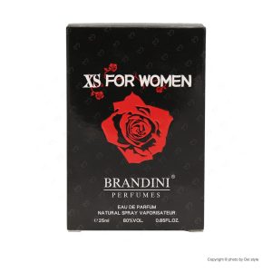 ادوپرفیوم زنانه برندینی مدل Xs women حجم 25 میلی لیتر