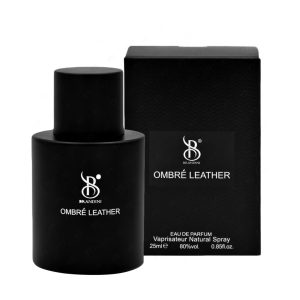 عطر جیبی مردانه برندینی مدل Ombre leather حجم 25 میلی لیتر