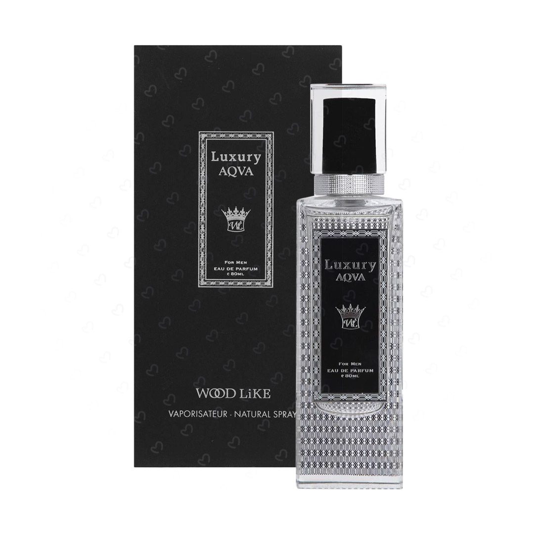 ادوپرفیوم مردانه وودلایک مدل Luxury Aqva حجم 80 میلی لیتر ادوپرفیوم مردانه وودلایک مدل Luxury Aqva حجم 80 میلی لیتر