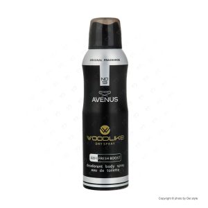اسپری بدن مردانه وودلایک مدل Aventus حجم 200 میلی لیتر