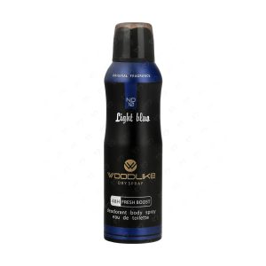 اسپری بدن مردانه وودلایک مدل Light Blue حجم 200 میلی لیتر
