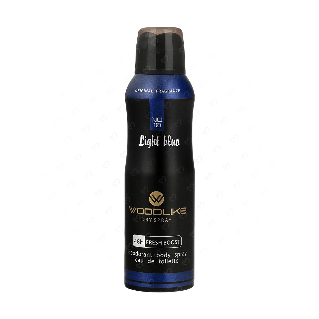 اسپری بدن مردانه وودلایک مدل Light Blue حجم 200 میلی لیتر اسپری بدن مردانه وودلایک مدل Light Blue حجم 200 میلی لیتر