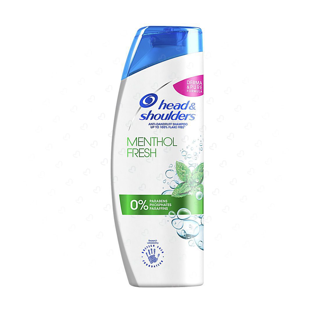 شامپو مو هد اند شولدر مدل Menthol Fresh حجم 400 میلی لیتر عکس شامپو مو هد اند شولدر مدل Menthol Fresh حجم 400 میلی لیتر - شماره 2