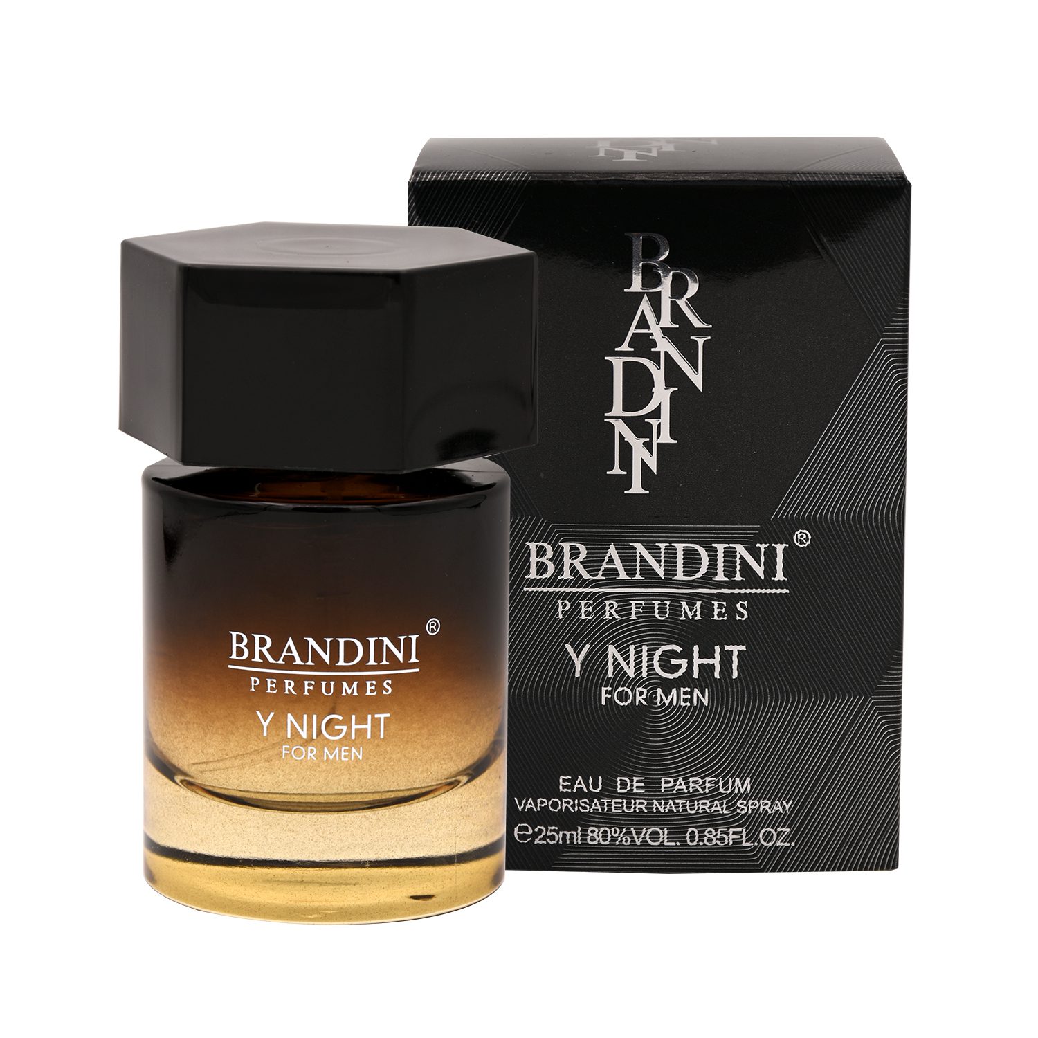 عطر جیبی مردانه برندینی مدل Y night حجم 25 میلی لیتر عطر جیبی مردانه برندینی مدل Y night حجم 25 میلی لیتر