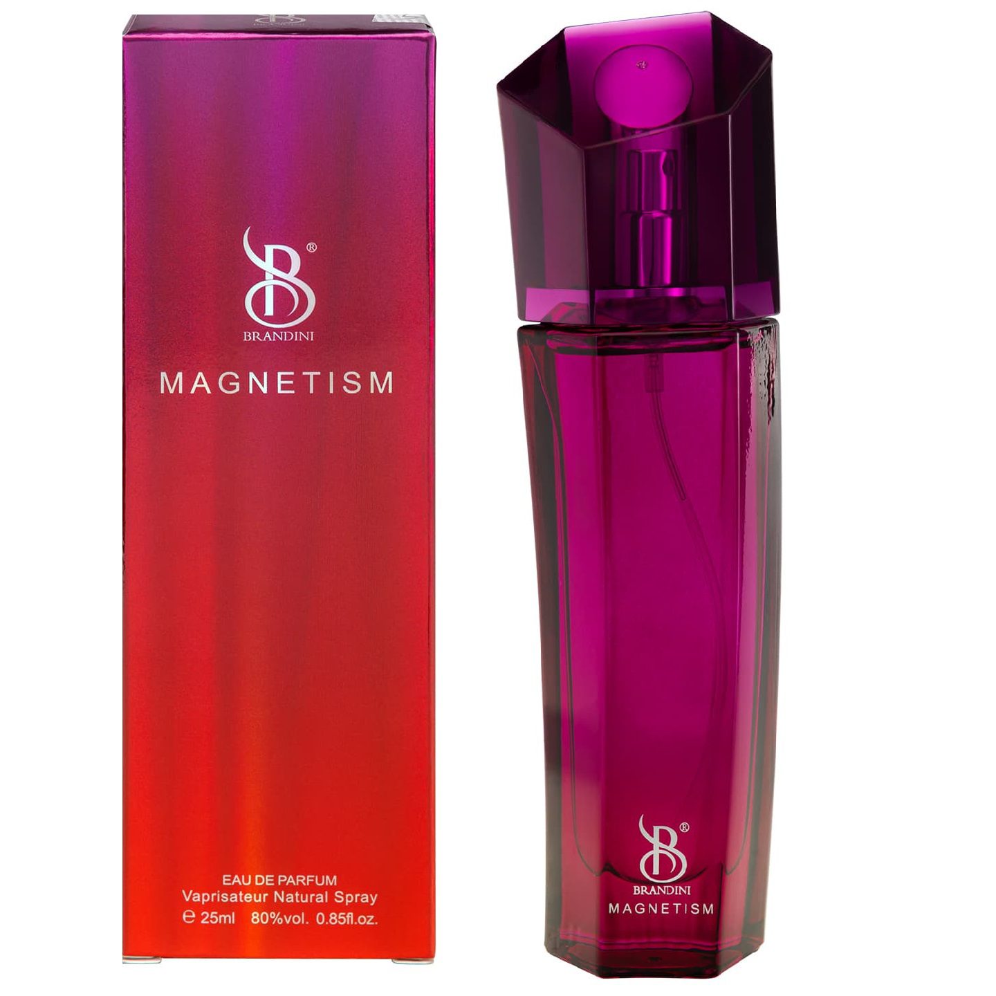 عطر جیبی زنانه برندینی مدل Magnetism حجم 25 میلی لیتر عطر جیبی زنانه برندینی مدل Magnetism حجم 25 میلی لیتر