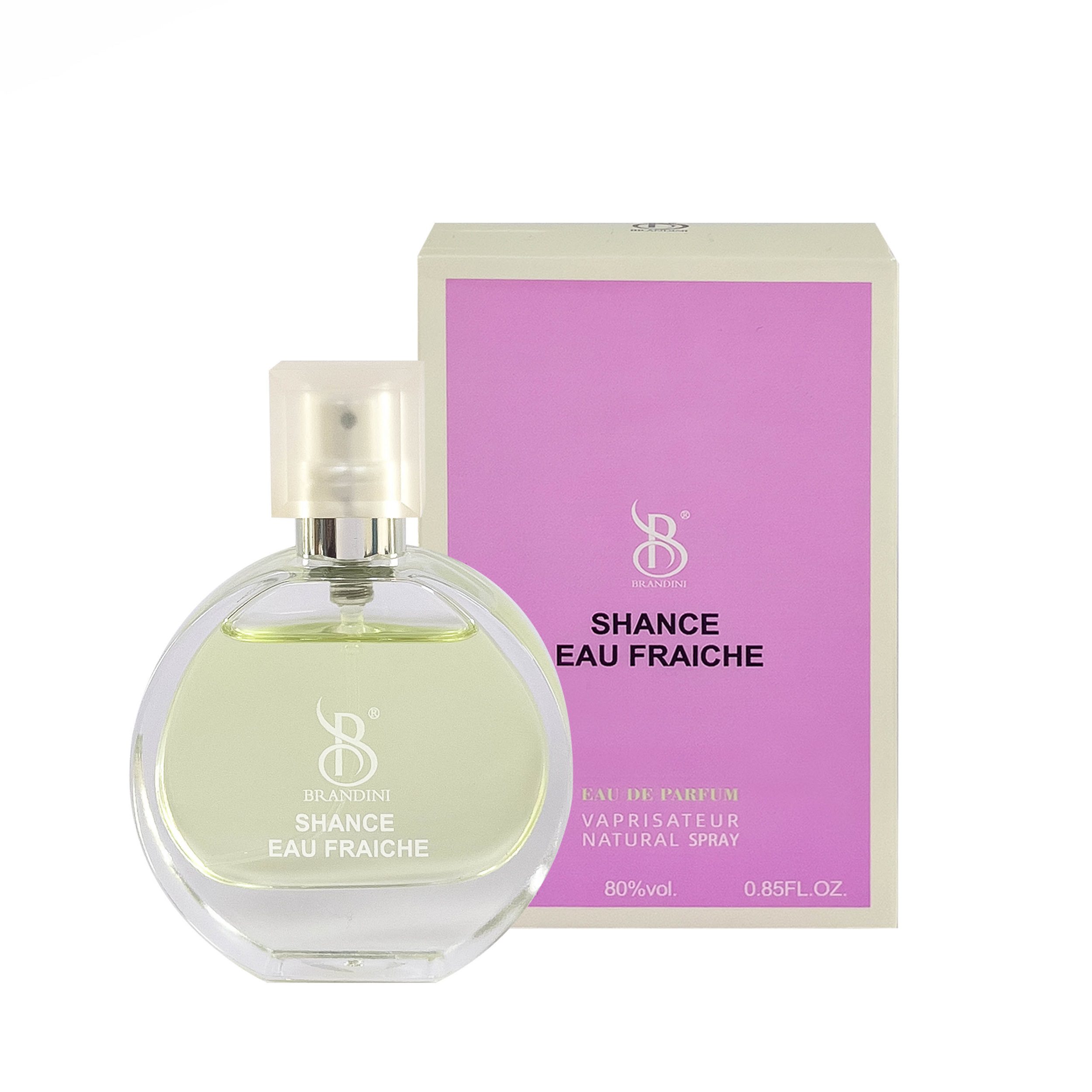 عطر جیبی زنانه برندینی مدل Shance Eau Fraiche حجم 25 میلی لیتر عطر جیبی زنانه برندینی مدل Shance Eau Fraiche حجم 25 میلی لیتر