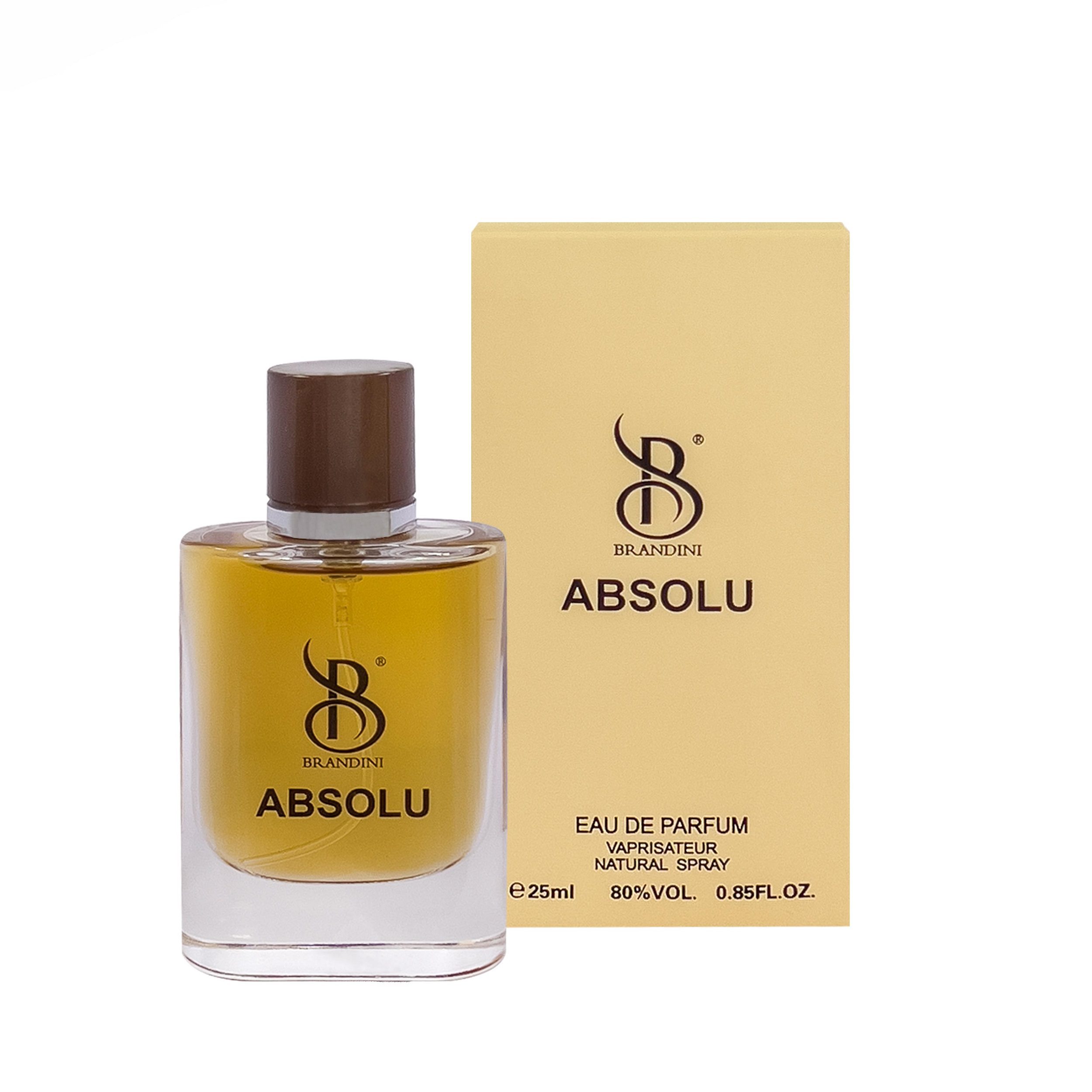 عطر جیبی مردانه برندینی مدل Absolu حجم 25 میلی لیتر عطر جیبی مردانه برندینی مدل Absolu حجم 25 میلی لیتر