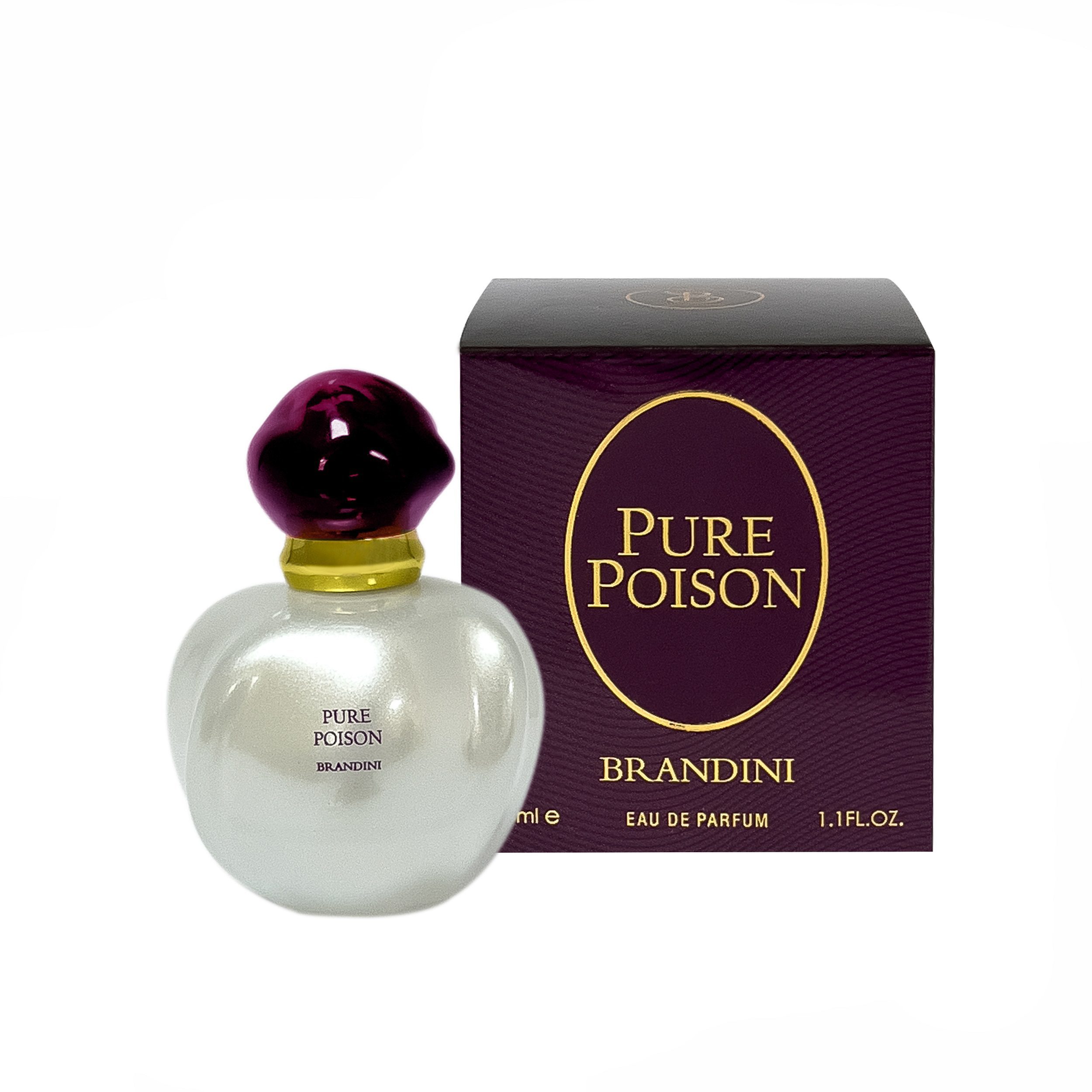 عطر جیبی زنانه برندینی مدل Pure Poison حجم 33 میلی لیتر عطر جیبی زنانه برندینی مدل Pure Poison حجم 33 میلی لیتر