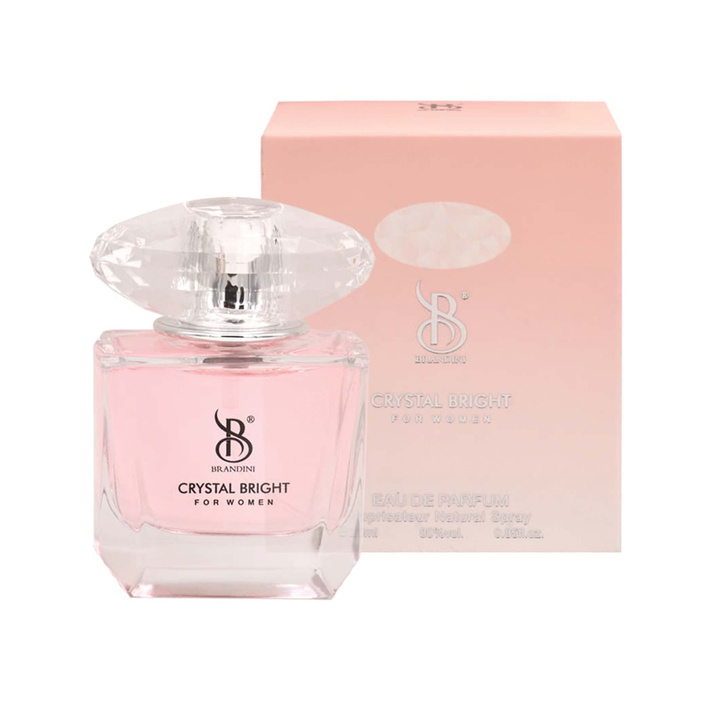 عطر جیبی زنانه برندینی مدل CRYSTAL BRIGHT حجم 25 میلی لیتر عطر جیبی زنانه برندینی مدل CRYSTAL BRIGHT حجم 25 میلی لیتر