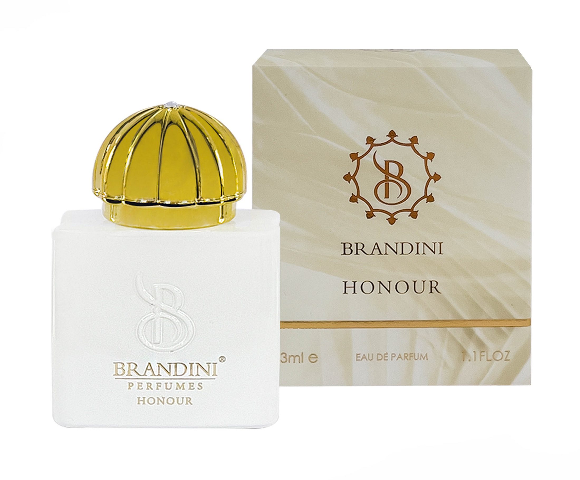 عطر جیبی زنانه برندینی مدل Honour حجم 33 میلی لیتر عطر جیبی زنانه برندینی مدل Honour حجم 33 میلی لیتر