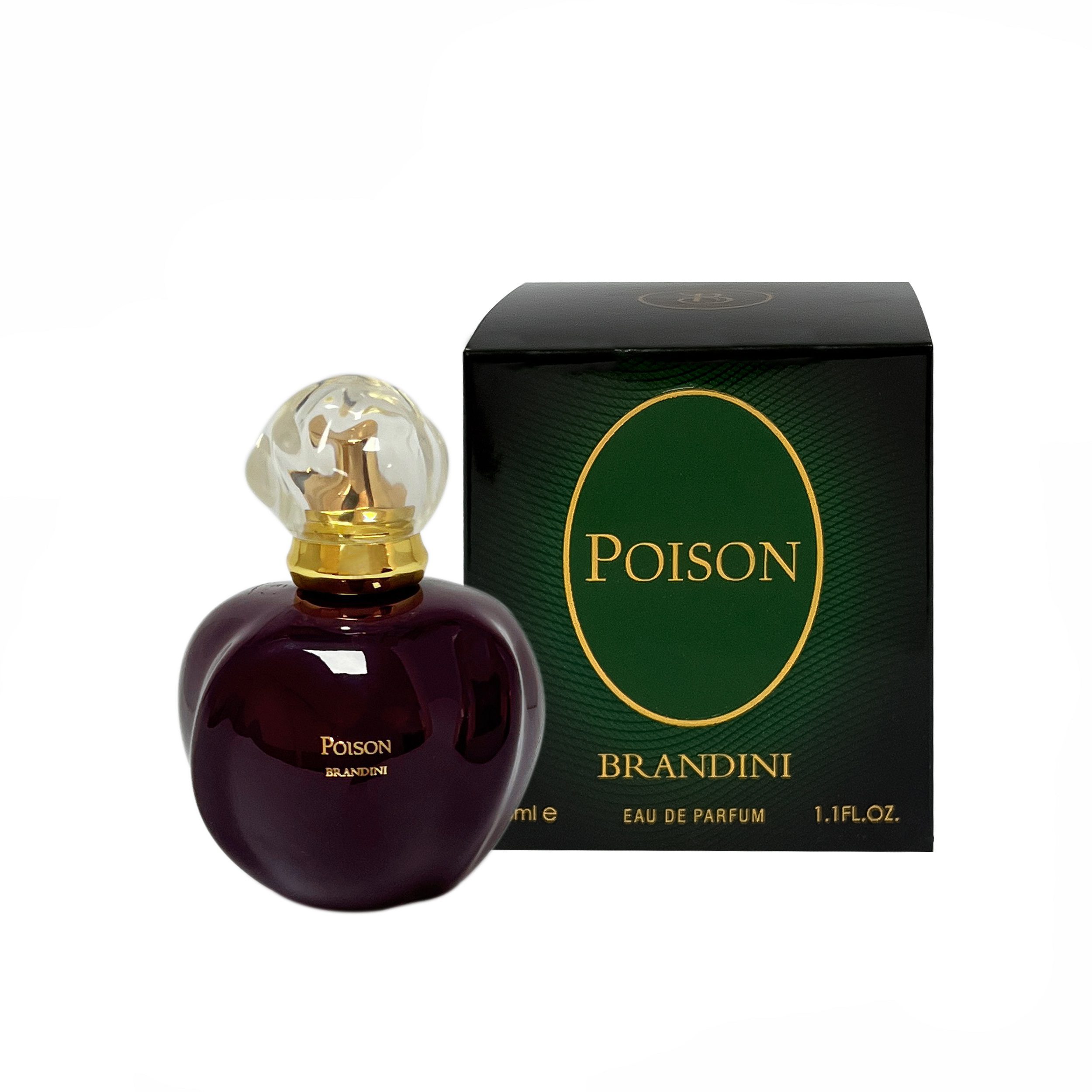 عطر جیبی زنانه برندینی مدل Poison حجم 33 میلی لیتر عطر جیبی زنانه برندینی مدل Poison حجم 33 میلی لیتر