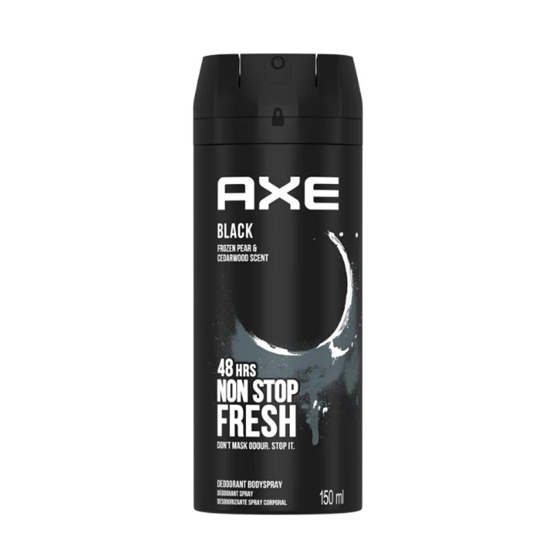 del-20840 عکس اسپری ضد تعریق مردانه آکس مدل Black حجم 150 میلی لیتر - شماره 2