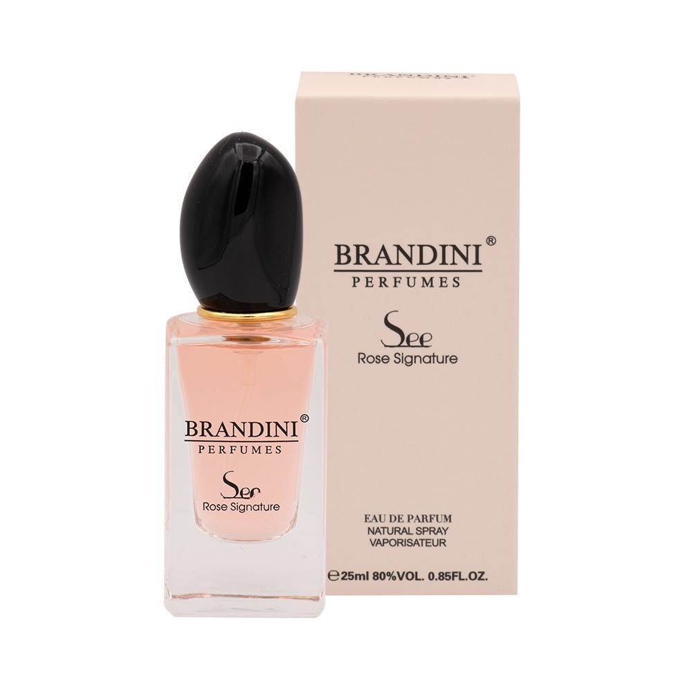 عطر جیبی زنانه برندینی مدل See Rose Signature حجم 25 میلی لیتر عطر جیبی زنانه برندینی مدل See Rose Signature حجم 25 میلی لیتر