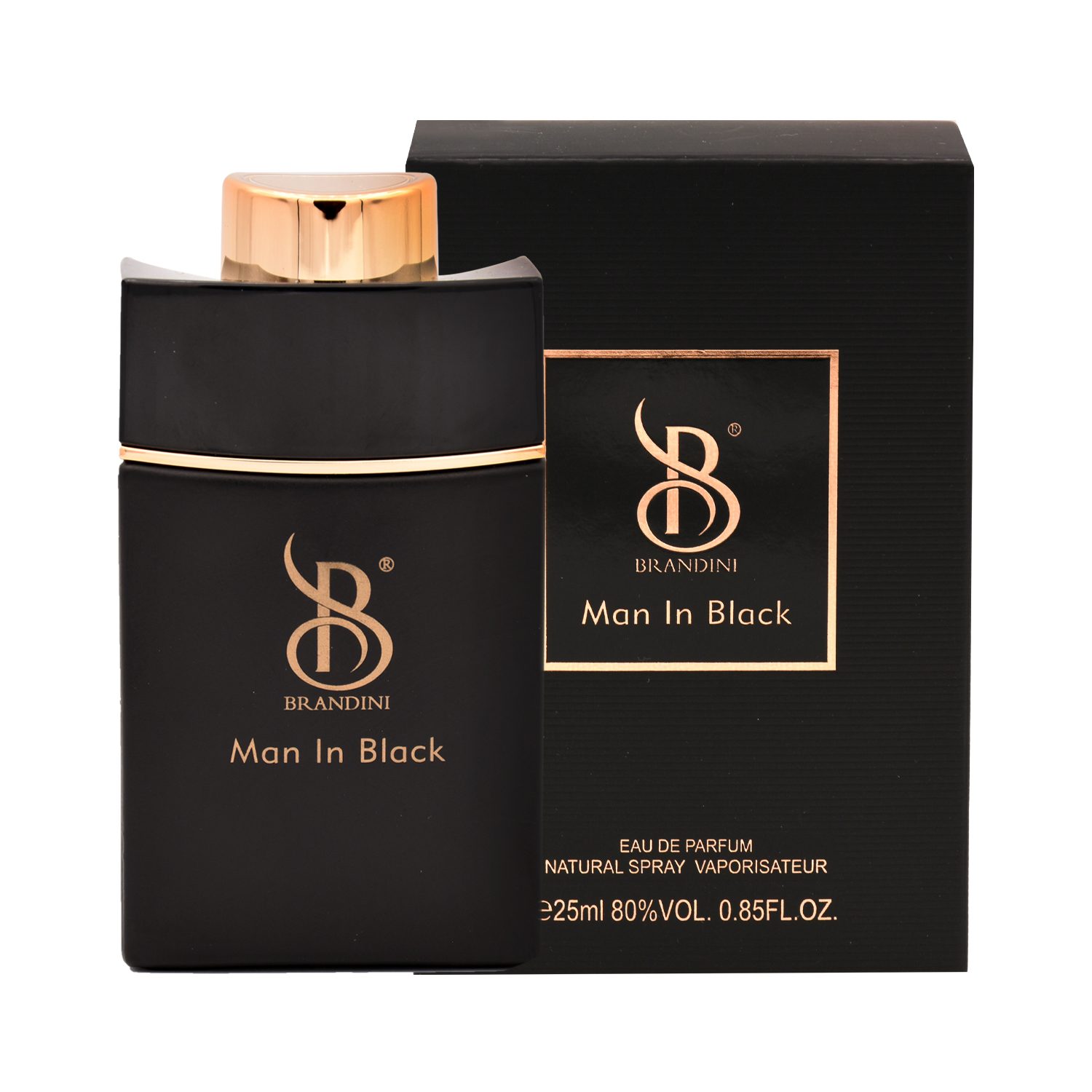 عطر جیبی مردانه برندینی مدل Man in Black حجم 25 میلی لیتر عطر جیبی مردانه برندینی مدل Man in Black حجم 25 میلی لیتر