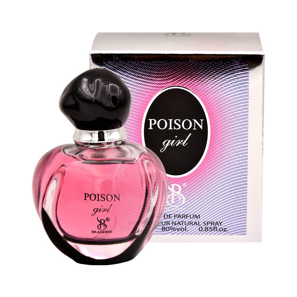 عطر جیبی زنانه برندینی مدل پویزن گرل حجم 25 میلی لیتر عطر جیبی زنانه برندینی مدل پویزن گرل حجم 25 میلی لیتر