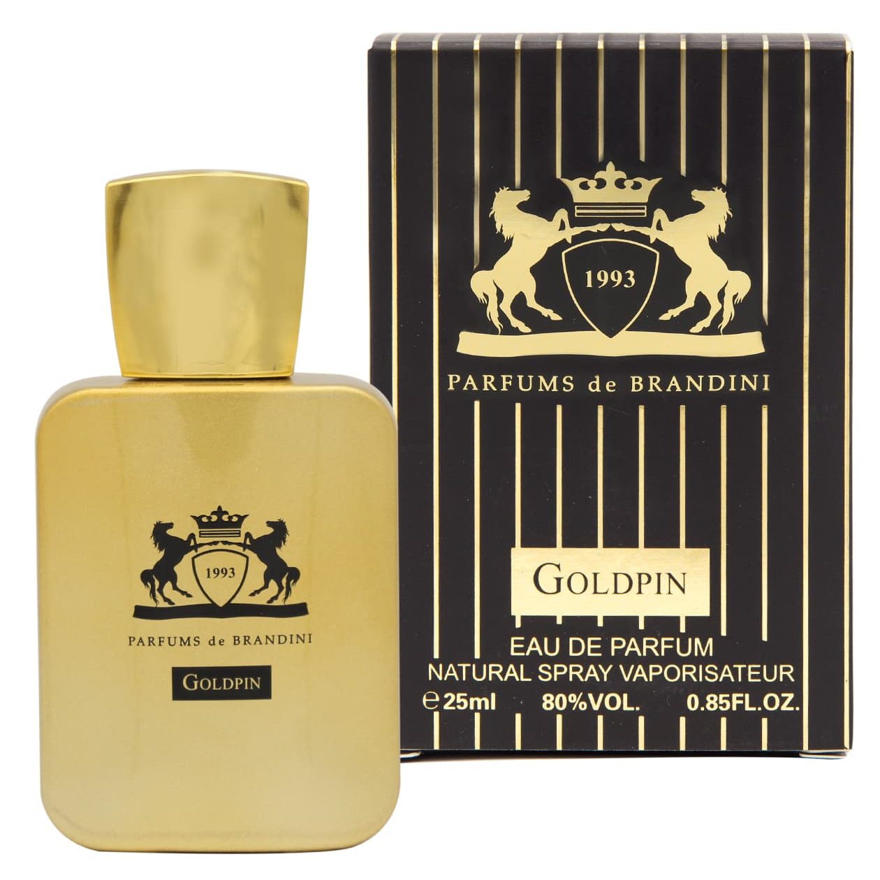 عطر جیبی مردانه برندینی مدل Goldpin حجم 25 میلی لیتر عطر جیبی مردانه برندینی مدل Goldpin حجم 25 میلی لیتر