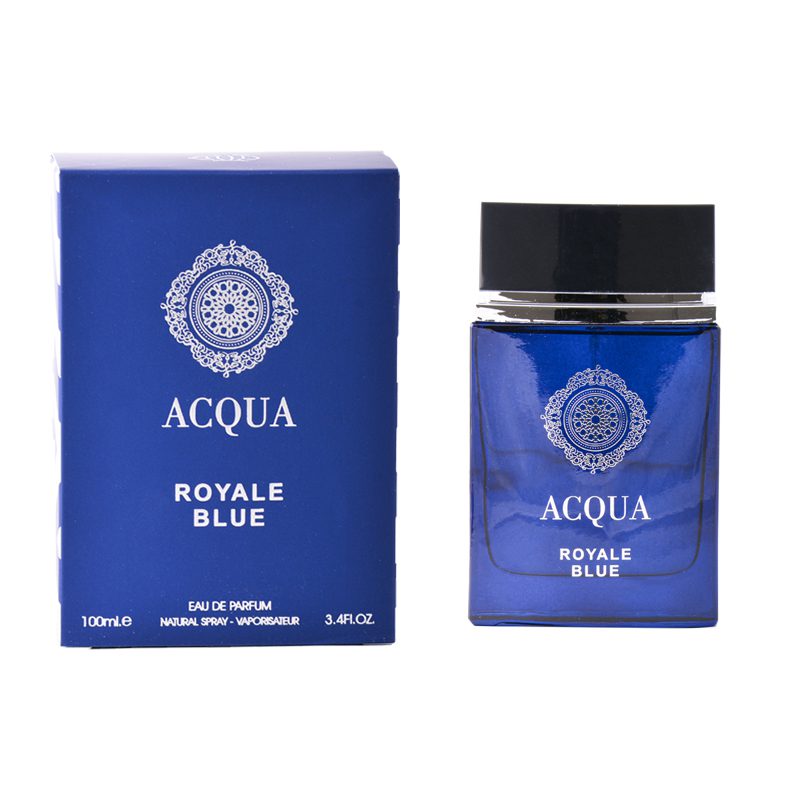 ادو پرفیوم مردانه فراگرنس ورد مدل Acqua Royal Blue حجم 100 میلی لیتر ادو پرفیوم مردانه فراگرنس ورد مدل Acqua Royal Blue حجم 100 میلی لیتر