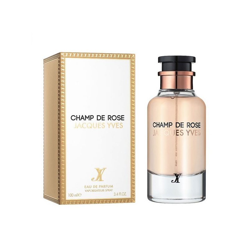 Champ de Rose Jacques Yves عکس ادو پرفیوم زنانه فراگرنس ورد مدل Champ de Rose Jacques Yves حجم 100 میلی لیتر - شماره 2