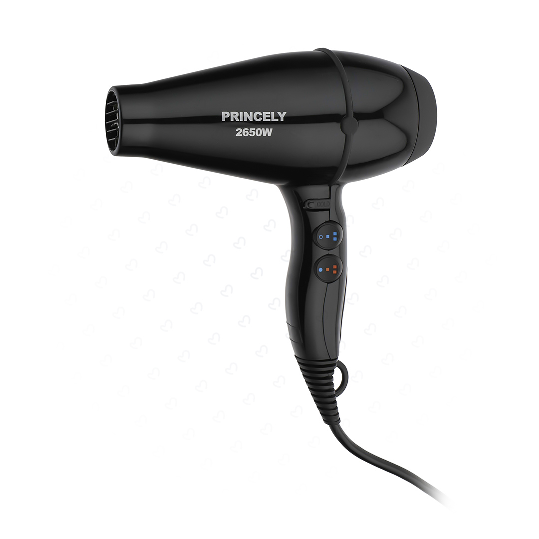 del-29897-cover عکس سشوار حرفه ای پرینسلی مدل BLACK MAGIC PR200AT - شماره 2
