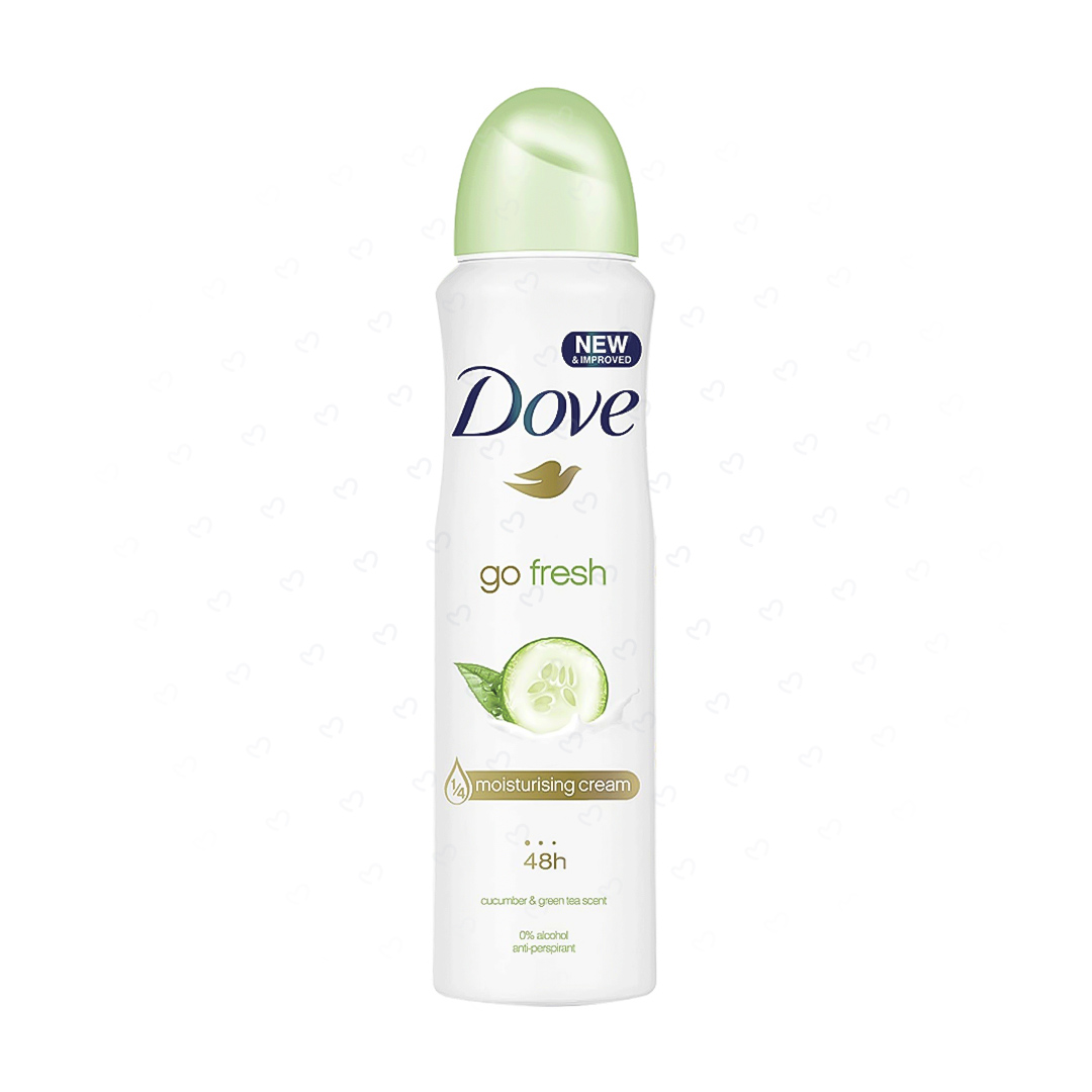 del-30368-cover عکس اسپری ضد تعریق زنانه خیار و چای سبز داو مدل Go Fresh حجم 150 میلی لیتر - شماره 2