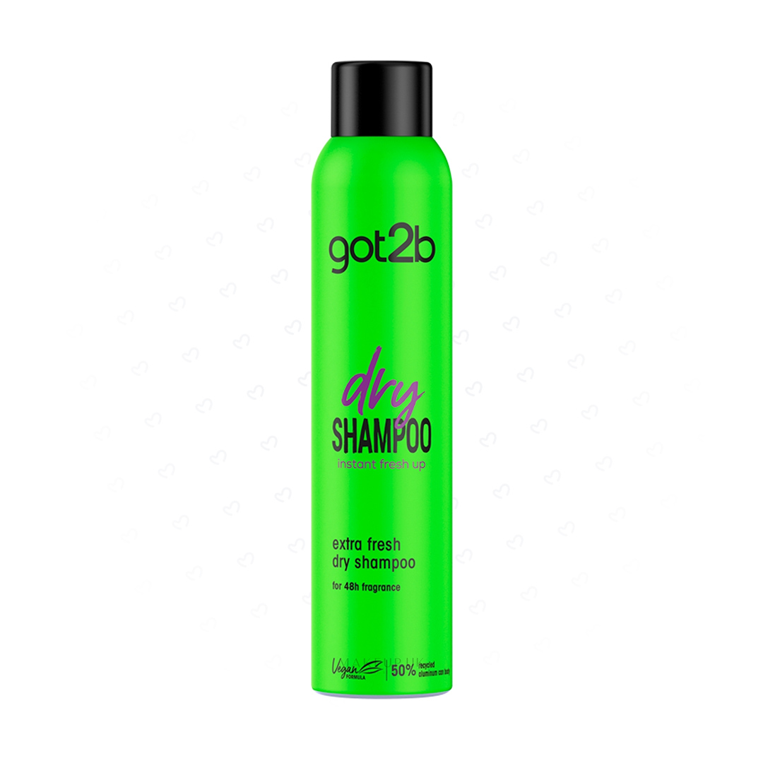 del-32756-cover عکس شامپو خشک گات تو بی مدل Extra Fresh حجم 200 میلی لیتر - شماره 2