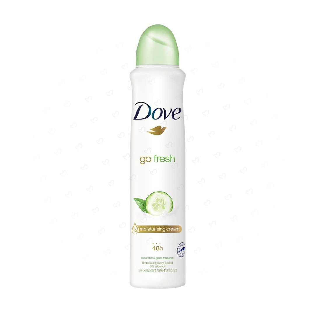 del-40281-cover عکس اسپری ضد تعریق زنانه خیار و چای سبز داو مدل Go Fresh حجم 250 میلی لیتر - شماره 2