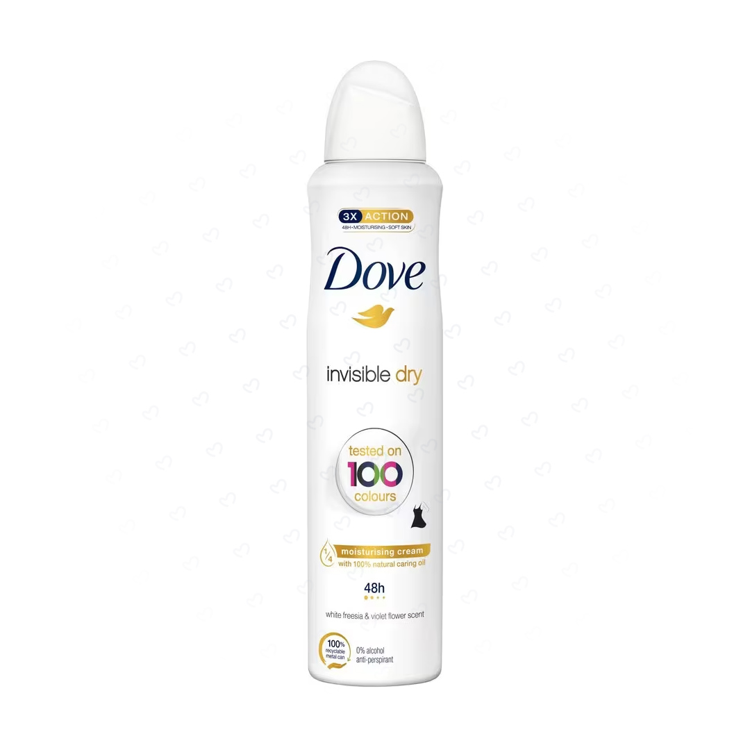 del-40307-cover عکس اسپری ضد تعریق زنانه داو مدل Invisible Dry حجم 250 میلی لیتر - شماره 2