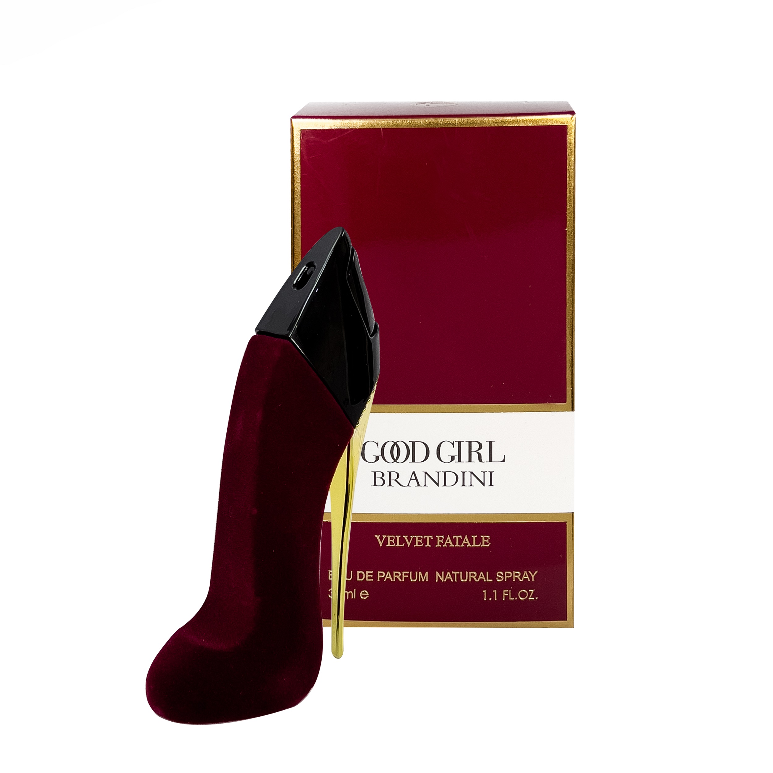 عطر جیبی زنانه برندینی مدل Good Girl Velvet Fatale حجم 33 میلی لیتر عطر جیبی زنانه برندینی مدل Good Girl Velvet Fatale حجم 33 میلی لیتر