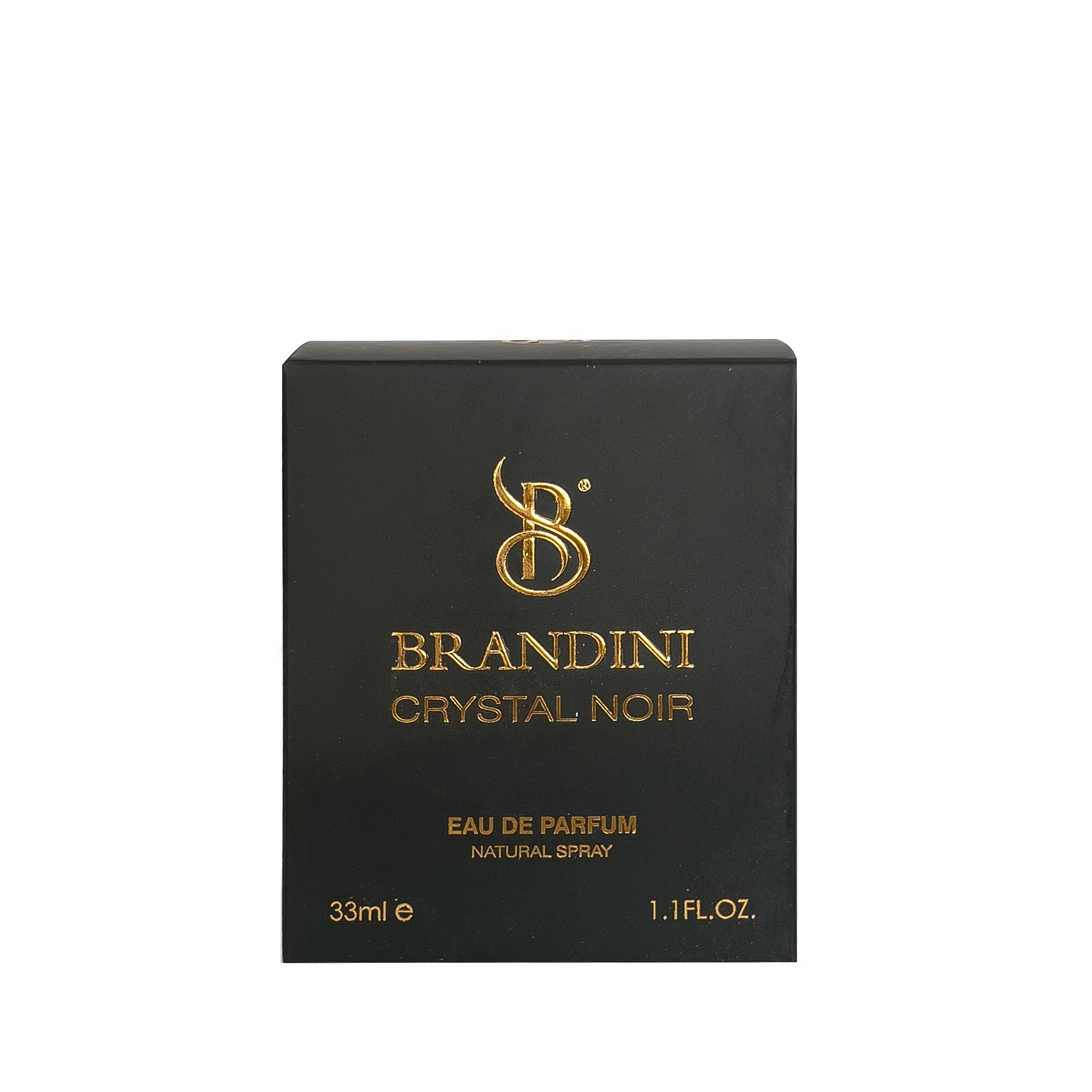 عطر جیبی زنانه برندینی مدل Crystal Noir حجم 33 میلی لیتر