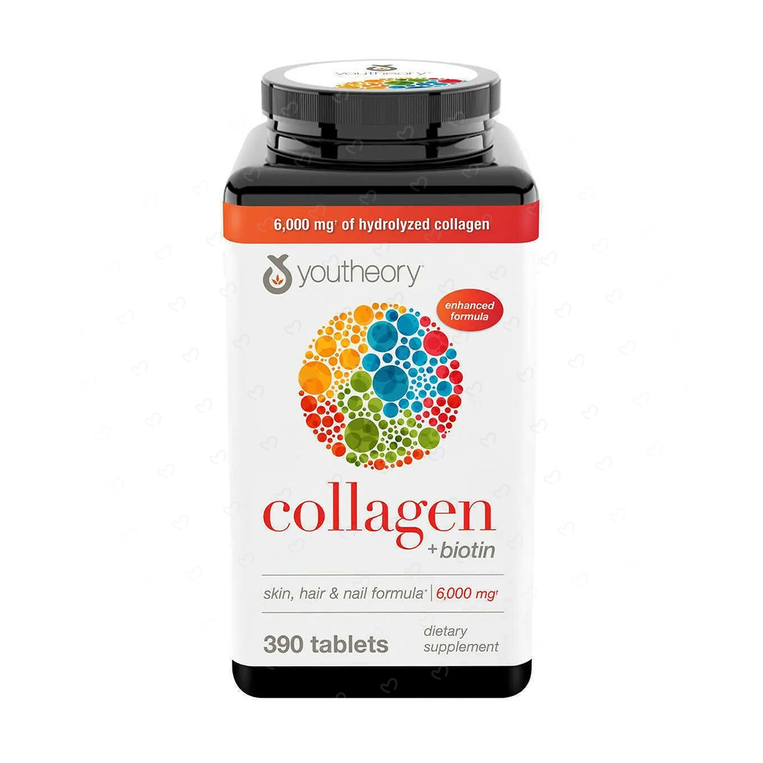 del-42334-cover عکس قرص کلاژن تقویت مو، ناخن و بدن یوتئوری مدل Collagen + Biotin بسته 390 عددی - شماره 2
