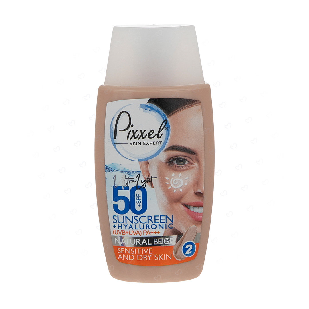 del-42671-cover عکس کرم ضد آفتاب پیکسل مدل NATURAL BEIGE مناسب پوست خشک تا حساس حاوی SPF50 حجم 50 میلی لیتر - شماره 2