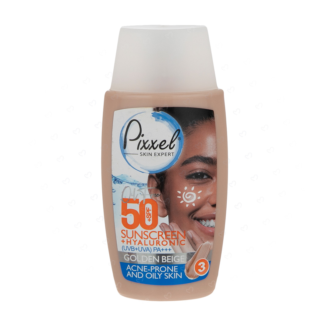 del-42693-cover عکس کرم ضد آفتاب پیکسل مدل GOLDEN BEIGE مناسب پوست چرب و مختلط حاوی SPF50 حجم 50 میلی لیتر - شماره 2
