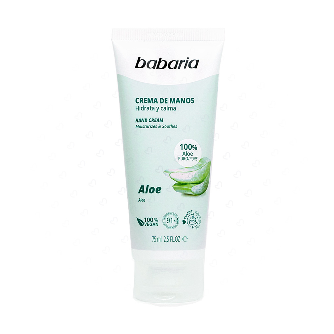 del-42841-cover عکس کرم مرطوب کننده دست باباریا مدل Aloe Vera حجم 75 میلی لیتر - شماره 2