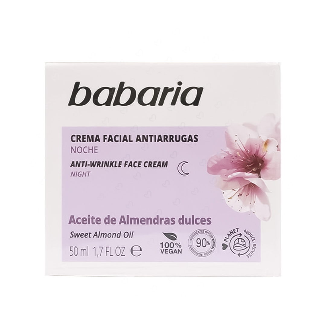 del-42847-cover عکس کرم مرطوب کننده وضد چروک شب باباریا مدل Sweet Almond Oil حجم 50 میلی لیتر - شماره 2