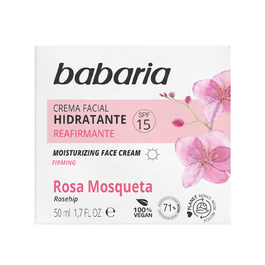 del-42855-cover عکس کرم آبرسان و مرطوب کننده 24 ساعت باباریا مدل Rosehip حجم 50 میلی لیتر - شماره 2