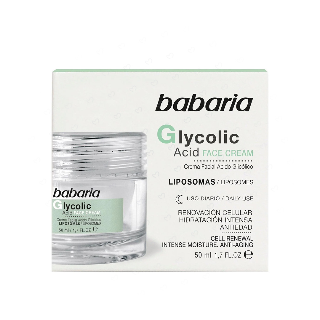 del-42863-cover عکس کرم آبرسان و بازسازی کننده صورت باباریا مدل Glycolic Acid حجم 50 میلی لیتر - شماره 2