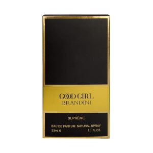 عطر جیبی زنانه برندینی مدل Good Girl Supreme حجم 33 میلی لیتر