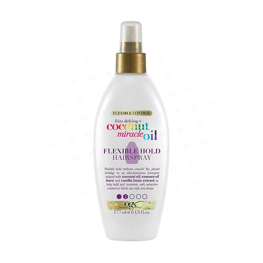 del-43320-cover عکس اسپری ضد وز و حالت دهنده مو او جی ایکس مدل Coconut Miracle Oil حجم 177 میلی لیتر - شماره 2