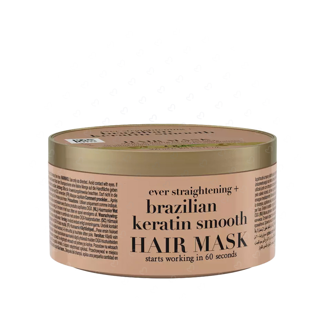 del-43629-cover عکس ماسک مو او جی ایکس مدل Brazilian Keratin Smooth حجم 300 میلی لیتر - شماره 2