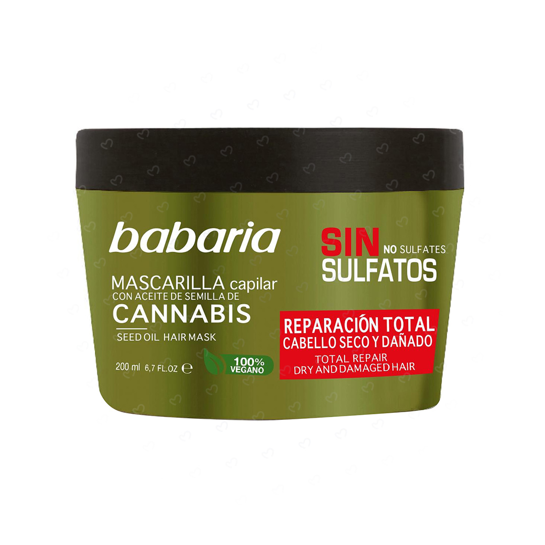 del-45061-cover عکس ماسک مو ترمیم کننده بدون سولفات باباریا مدل Cannabis حجم 200 میلی لیتر - شماره 2