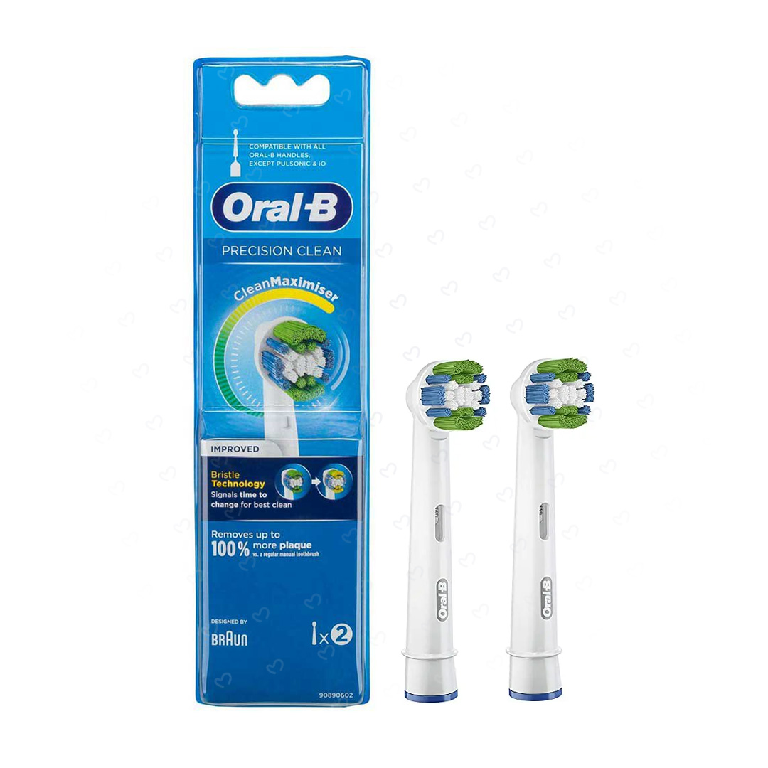 del-45124-cover عکس سری یدک مسواک برقی اورال بی مدل Precision Clean بسته 2 عددی - شماره 2