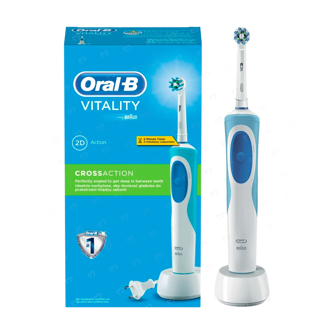 del-45138-cover عکس مسواک برقی اورال بی مدل Vitality Cross Action - شماره 2