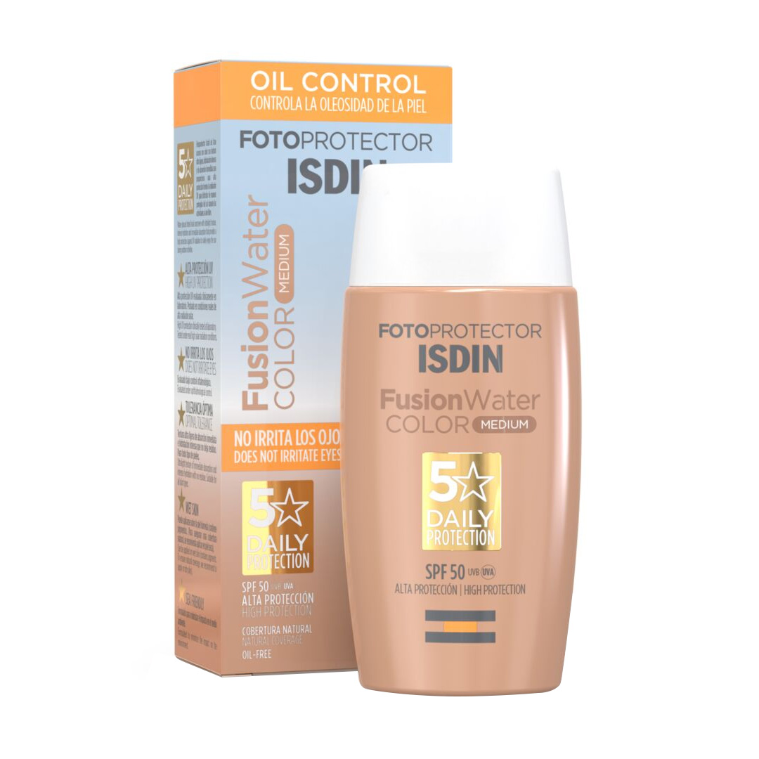 del-45355-cover عکس ضد آفتاب رنگی ایزدین مدل FUSION WATER Color Medium حاوی SPF50 حجم 50 میلی لیتر - شماره 2