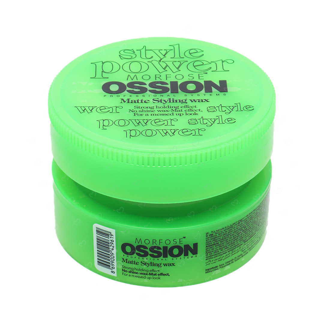 del-45814-cover عکس واکس مو مورفوس سری Ossion مدل Matte Styling حجم 100 میلی لیتر - شماره 2
