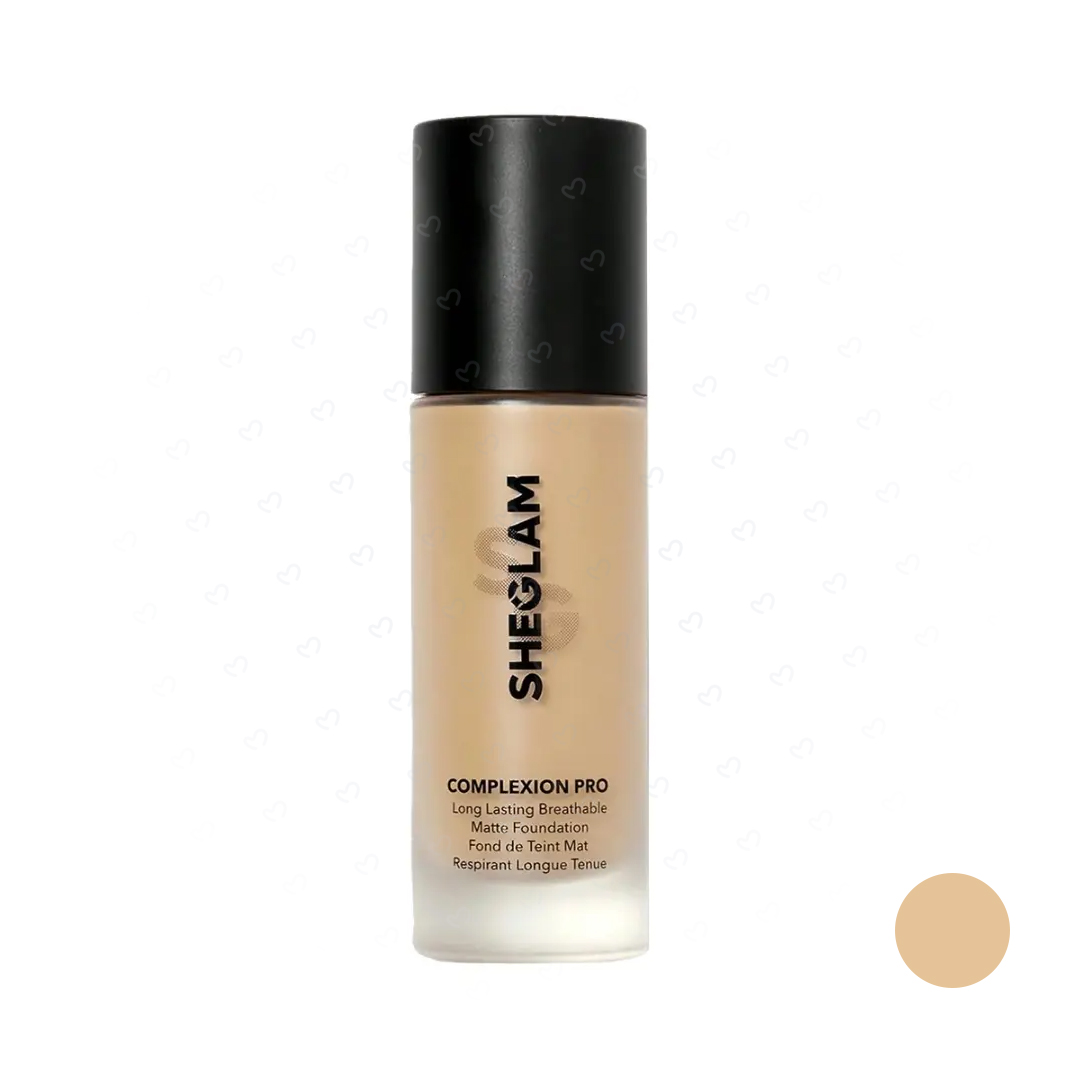 del-45970-cover عکس کرم پودر مات شیگلم مدل COMPLEXION PRO رنگ SAND - شماره 2